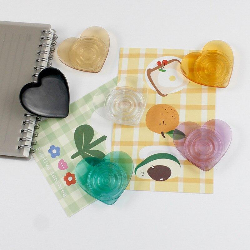 Ins Niedlicher Liebesherz Faltbarer Handyhalter Für iPhone 11 12 13 Pro MAX Mini X XS XR SE 2020 6 6S 7 8 Plus Griff Bonbonfarben Halterung