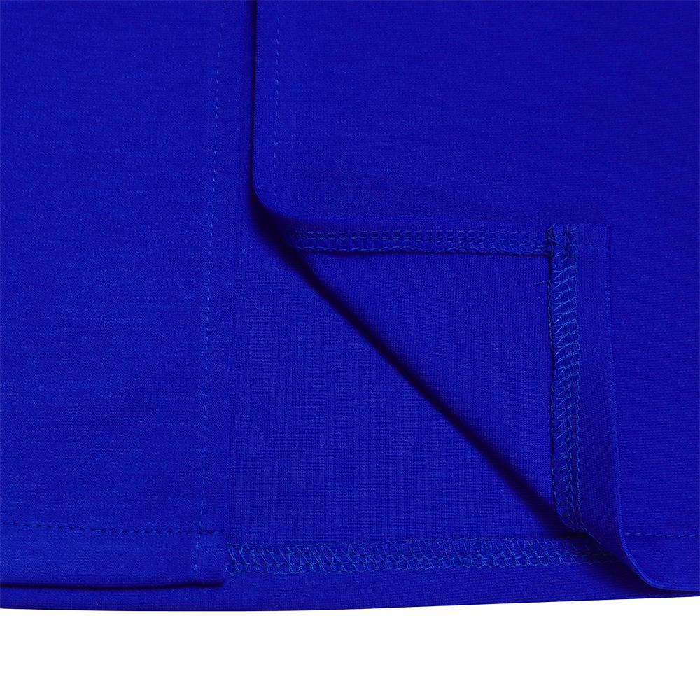 Velké velikosti Ženy Letní móda Šaty s nabíranými rukávy Výstřih do V Dámské Elegantní Jednodílné šaty s pevným rozparkem a páskem