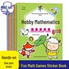 Fun Math Games Sticker Book Set: 8-Book Collection for Children's Math Learning, Ages 2-6