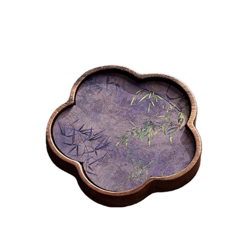 Walnut Wood Dry Bubble Tea Tray