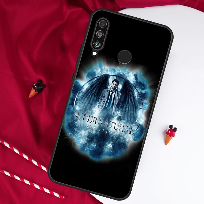 Supernatural Castiel Angel For Huawei Nova Y61 Y91 Y90 Y70 Y60 Y72 12s 12i 11i 7i 8i 9 10 SE P60 Pro P30 P40 Lite Case