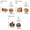 Halloween Ghost Figurine Reading Book, Wooden Decorative Piece, Pleasant Afternoon Tea Scene Atmosphere, Home Decoration Item