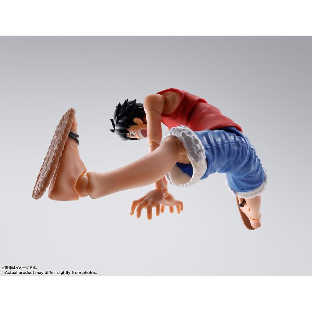 TAMASHII NATIONS S.H. Figuarts ONE PIECE Monkey D. Luffy - Dawn of Adventure 145mm ABS & PVC Painted Action Figure