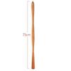 Long Handle Solid Wood Shoehorn for Easy Shoe Wearing – Ideal for Pregnant Women & Elderly