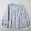 Japanese-Inspired Artistic Pleated Long Sleeve Women's Shirt - Spring Collection