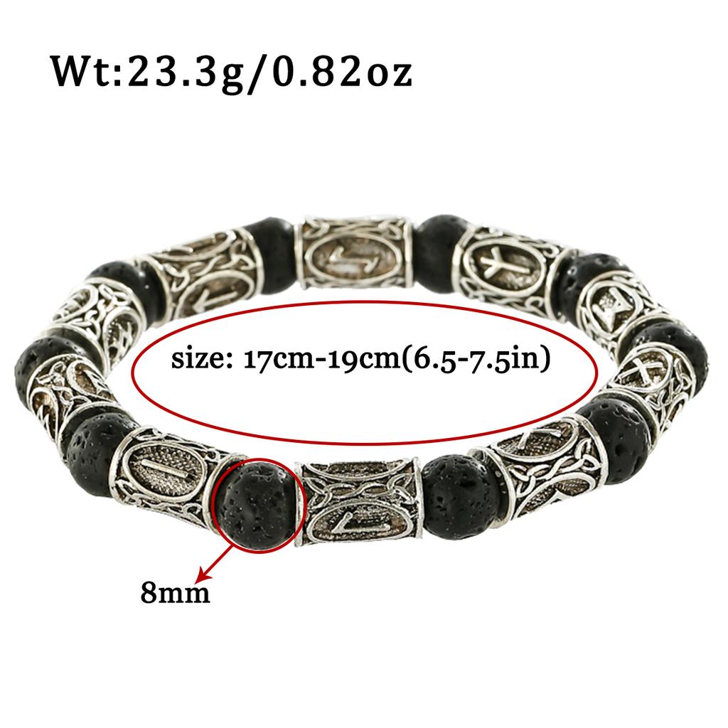 Natural Wood Beads Bracelet Women Men Yoga Meditation Prayer Om Pendant Wooden Jewelry Classic Sliver