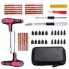 Kit de Reparación de Neumáticos de Coche Nuevo Herramientas de Tapón de Pinchazo Tiras de Neumático de Emergencia para Neumático Universal Kit de Herramientas de Reparación con Pegamento