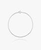 Helene Jewelry Silver 925 Gingham Chain Silver Bracelet