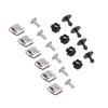 Engine Undertray Underbody Shield Fasteners Fixing Clips 4A0805163 Replacement for A3 A4 A6 A8
