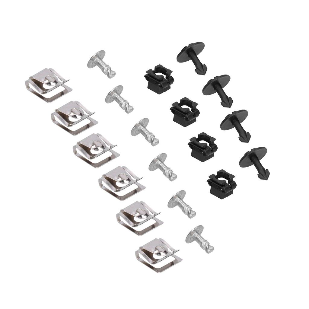 Engine Undertray Underbody Shield Fasteners Fixing Clips 4A0805163 Replacement for A3 A4 A6 A8