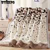 Blanket Quilt Thickened Double Coral Fleece Blanket Comfortable Dormitory Home Winter Blanket