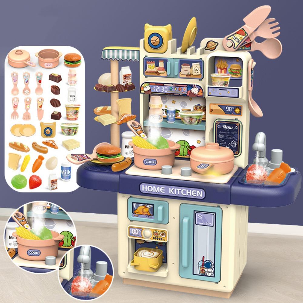 Simulated Kitchen Counter Play Set Mini Pretend Play Role Toys  Boys Girls