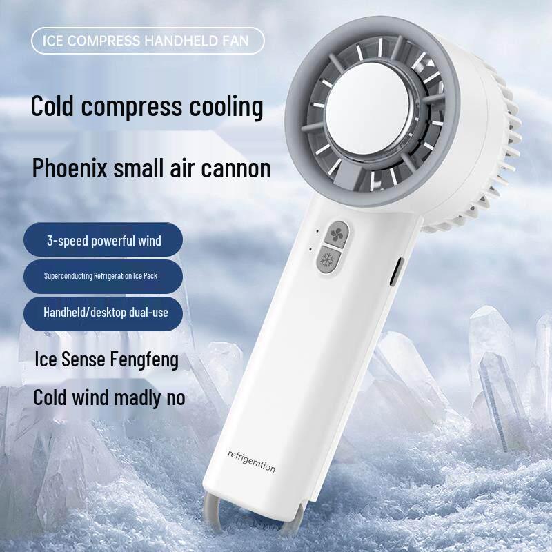 Mini USB Rechargeable Handheld Cooling Fan with Strong Wind Technology