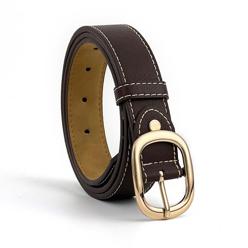 Belt Ladies Simple Jeans Student Fashionable Korean Version Decoration Casual