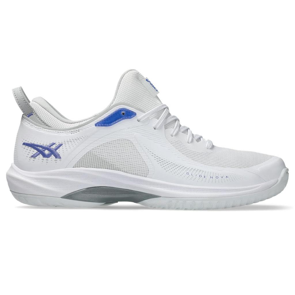ASICS GLIDE NOVA FF 4 Basketball Shoes Unisex Size 100 Size 2E 1063A105, Adult, (White/Sapphire), 29.0 cm,