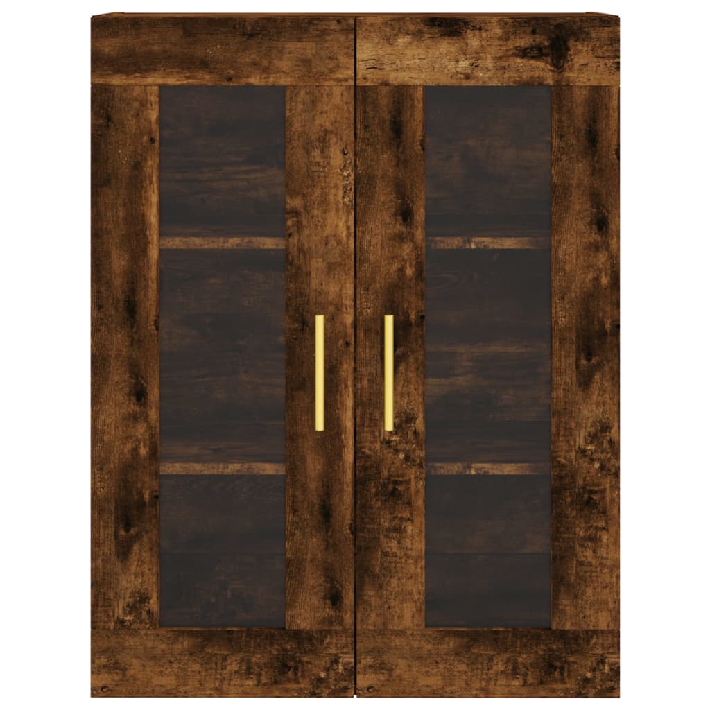 Highboard Smoked Oak 69.5 x 34 x 180 cm Particleboard
