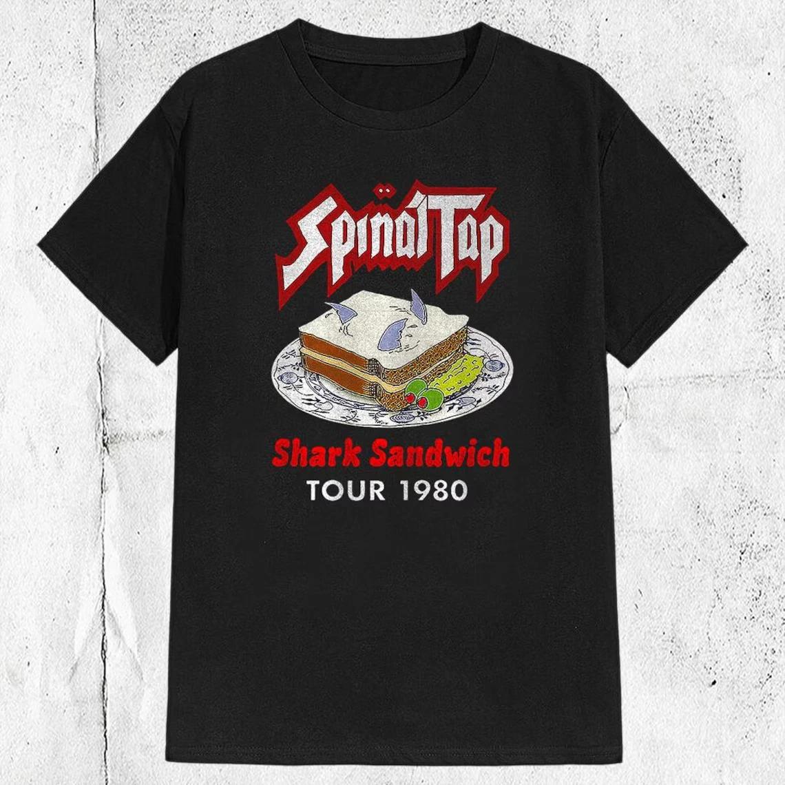 NEW Spinal Tap Band Gift For Fans Heavy Cotton Black S-5XL T Shirt US277 4XL