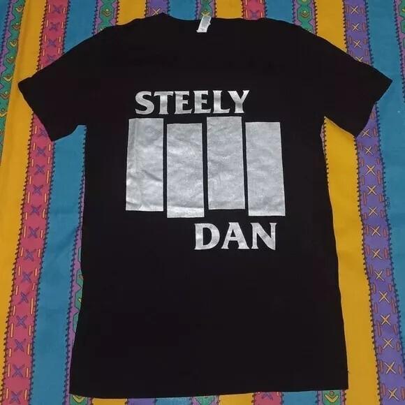 Steely Dan Shirt, Steely Dan Band Cotton Black Unisex T-shirt Reprint S-5XL Unisex T-Shirt S