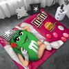 M Schokoladenbonbon Eingangstür-Matte Anti-Rutsch Wasser-absorbierend Langes Streifen-Kissen Schlafzimmer-Matte Toiletten-Teppich