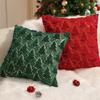 Multipurpose Christmas Pillow Cover Christmas Element Throw Pillows Cover for Home Room Sofa Couch Decoration