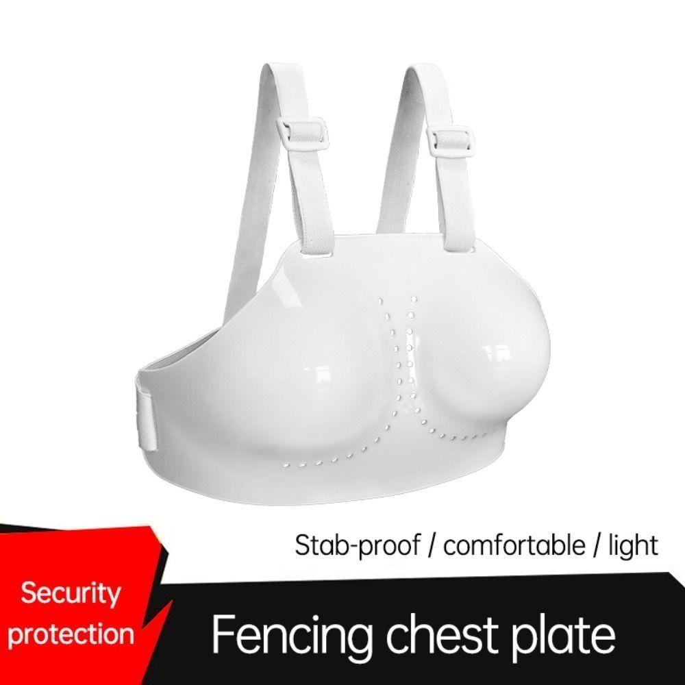 Protective Chest Guards Unisex Body Gear Vest Practical Fencing Chest Protector  For Men Women
