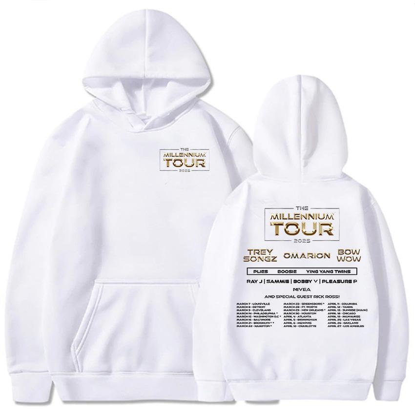 The Millennium Tour 2025 Graphic Hoodies Funko Pop Fashion Sweatshirt for Autumn/Winter Vintage Clothing Moletom Women Pullovers