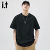 Izzueit Men's Heavyweight Loose Fit Short Sleeve T-Shirt
