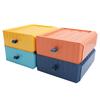 4Pcs Drawer Plastic Storage Box Desk Organization Stackable Storage Drawers Set for Home Office
