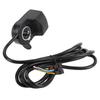 Electric Thumb Throttle Speed Controller 48V 15DX Finger Throttle Accelerator with Power Indicator F