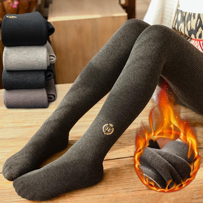 Child Tights For Girls Thicken Baby Boys Tights Fashion Kids Pantyhose Cotton Solid Soft Princess Leggings Autumn Winter