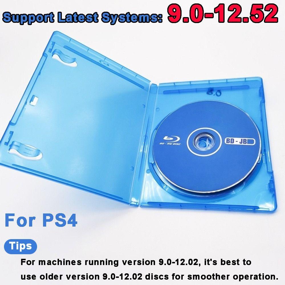 For Firmware 9.0-12.52 BD-JB Disc No PC Needed JB Disk Tool with Disc Storage Box Mod Tool for PS4