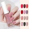Skin-Friendly Nail Color Polish Decorative Portable Baking-Free Fast Drying Water Based Peelable Nail Polish