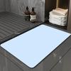 Diatomaceous Super Absorbent Toilet Carpet Bathroom Mats Earth Diatom Mud Bath Mat Door Foot Mats Bath Rubber Shower Rug Pad