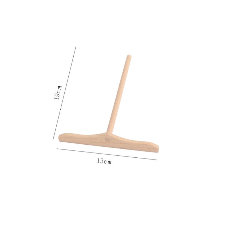 Egg Crepe Scraper Set with Bamboo Dragonfly Engraving - Jianbing Guozi Rake Kitchen Tool
