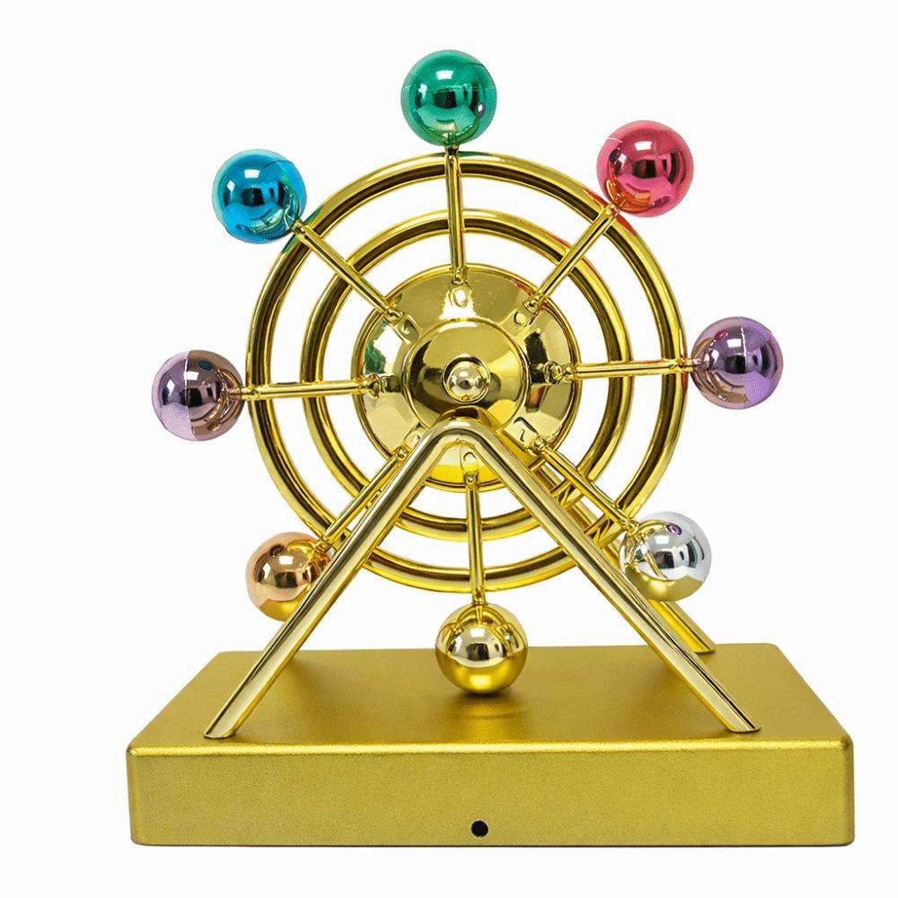 Magnetic Balance Celestial Orbit Pendulum Battery Powered Art Desk Decor  Teachers Gift