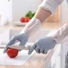 Anti-slip Kitchen Dishwashing Gloves PVC Rubber Gloves New Household Cleaning Gloves
