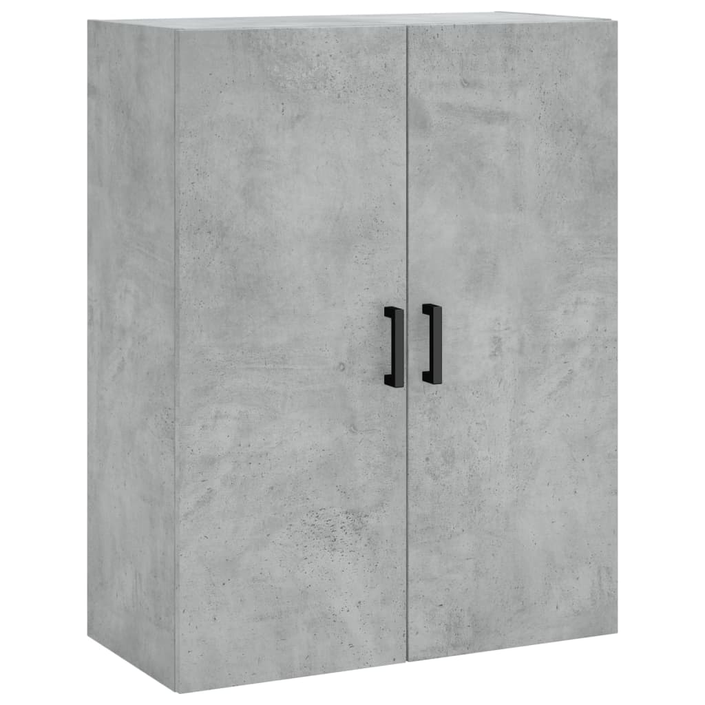 Highboard Concrete Grey 69.5 X 34 X 180 Cm Particleboard