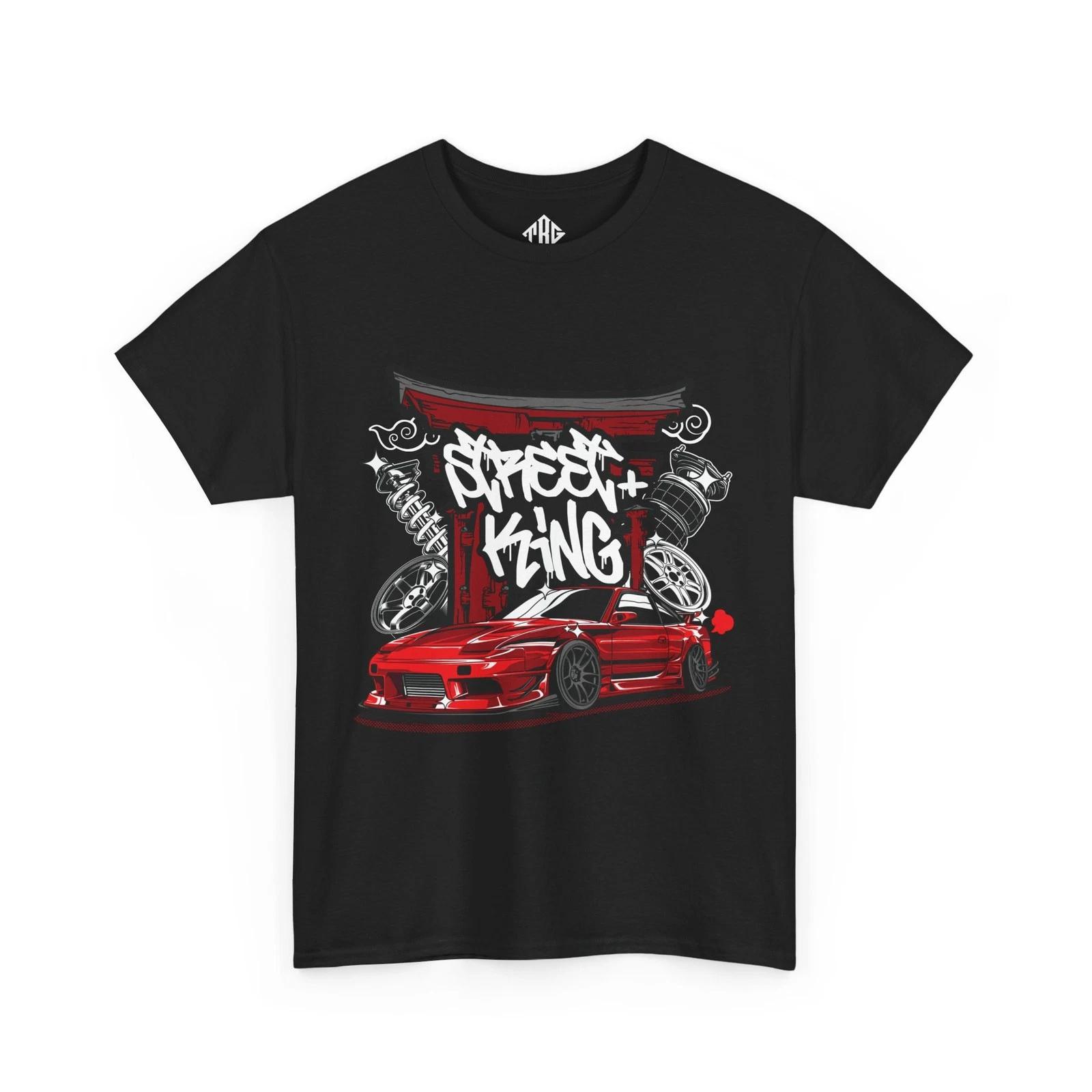 Nissan 180SX T-Shirt | JDM Drift Icon Turbo Hatchback Car Tee M