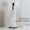 Single Pole Freestanding Toilet Paper Holder Non-slip Floor Standing Paper Dispenser  Bedroom