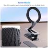 HdoorLink Magnetic Dashboard Car Phone Holder Clip for MagSafe Multifunction Magnet Cellphone Mount Stand for Travel Airplane Kitchen GYM