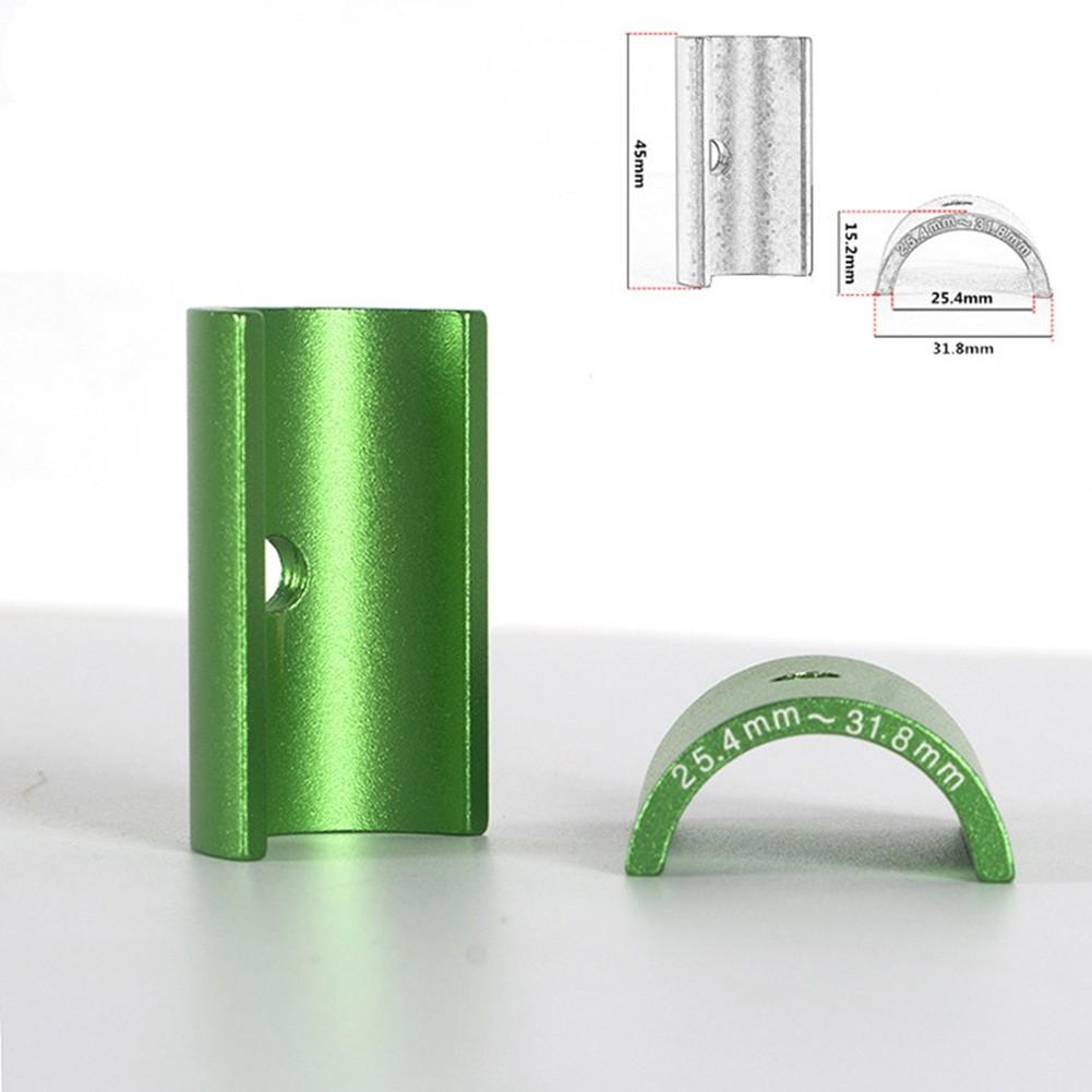 Bicycle Handlebar Bar Shim Adapter Spacer Stem Reducer 25.4mm To 31.8mm Newest