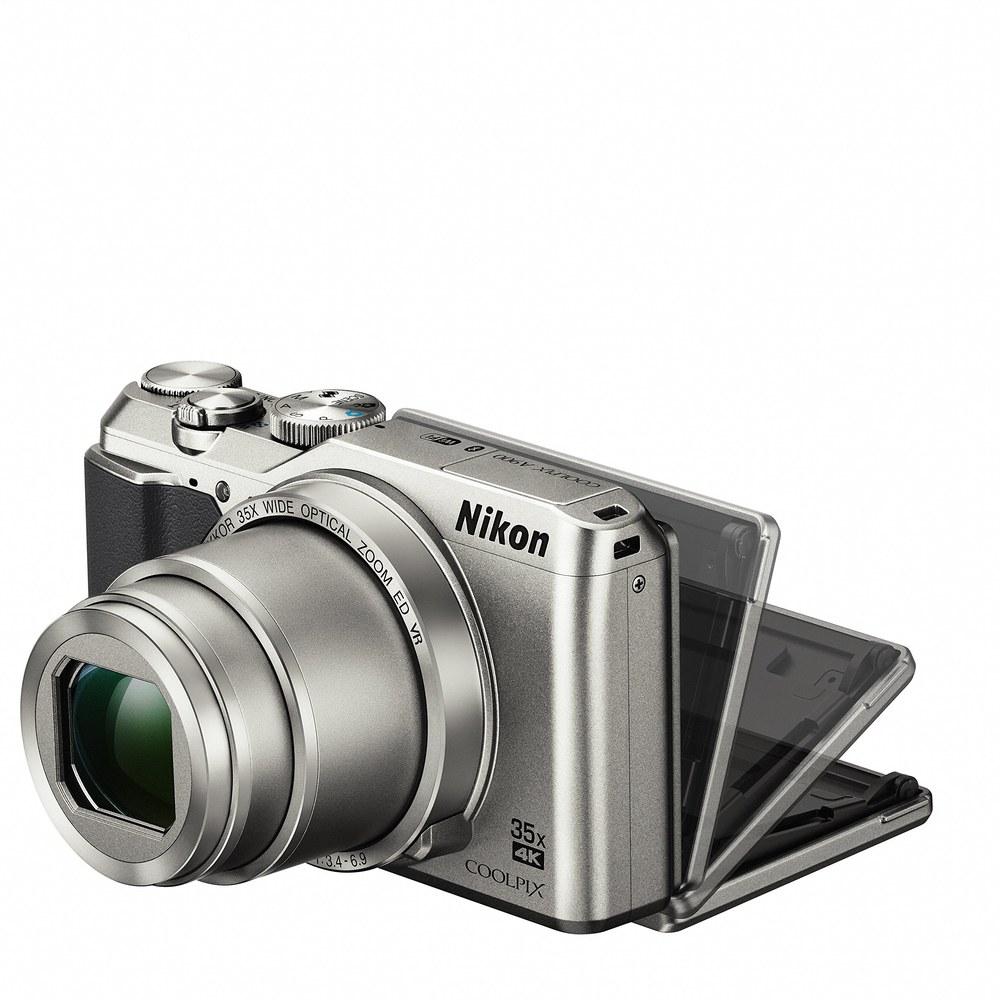 Nikon COOLPIX A900 Digital Camera 35x Optical Zoom 20.29 Megapixels Silver A900SL