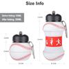 Silicone Foldable Water Bottle Portable Leakproof Cup for Outdoor Sports Travel School Use 350ml 550ml Available