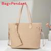 Simple Style Women Tote Bag With Interior Pockets And Durable Pu For Work And Casual