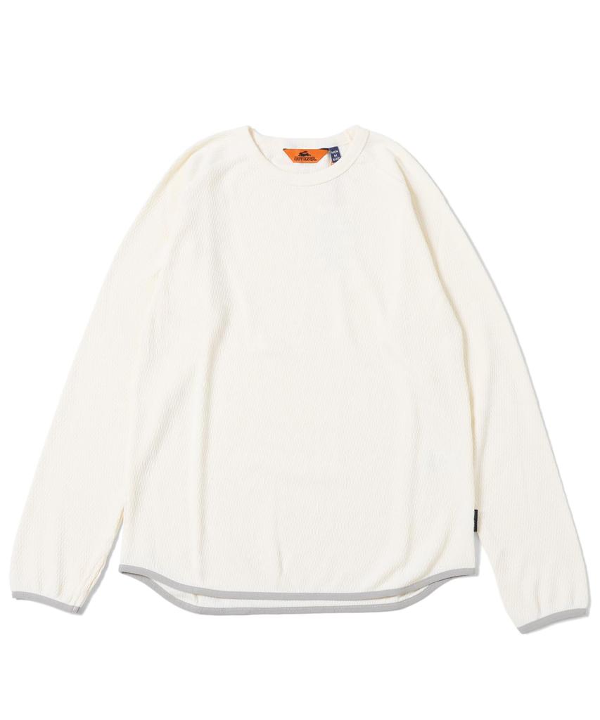 Thermal Piping Long Sleeve for Natural [Cliff Mayer] T-Shirt Men, X-LARGE,