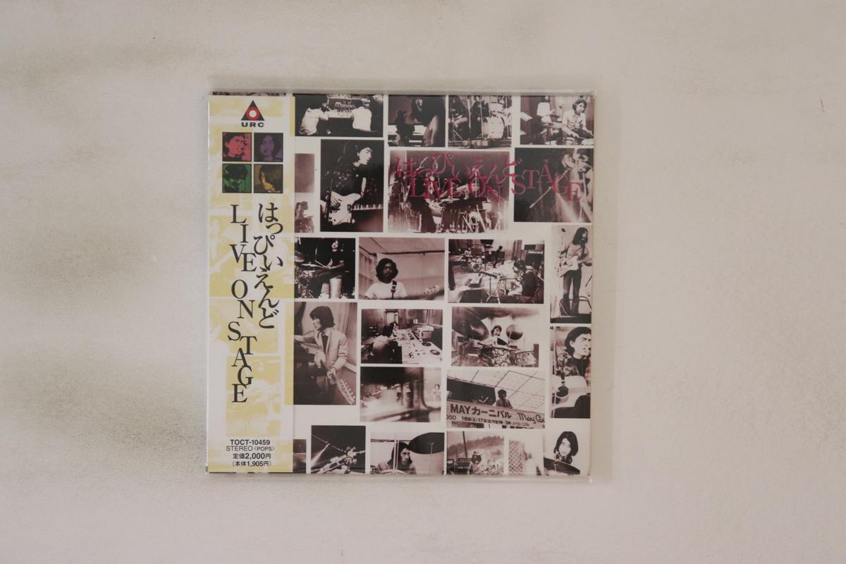 

CD HAPPY END - Love On Stage TOCT10459 URC 1998 Япония Оби Японский поп/рок Б/у
