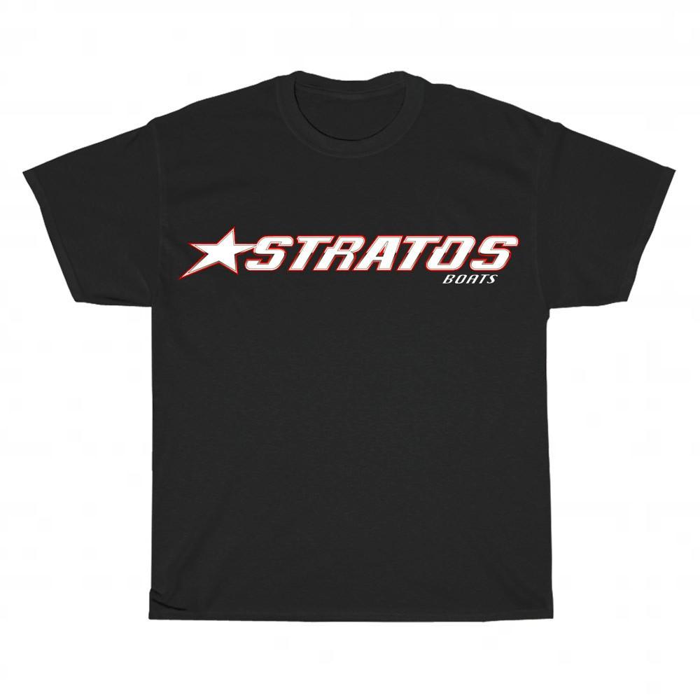 New Stratos Boats & Yachts Logo Unisex T-Shirt Funny Size S to 5XL 3XL