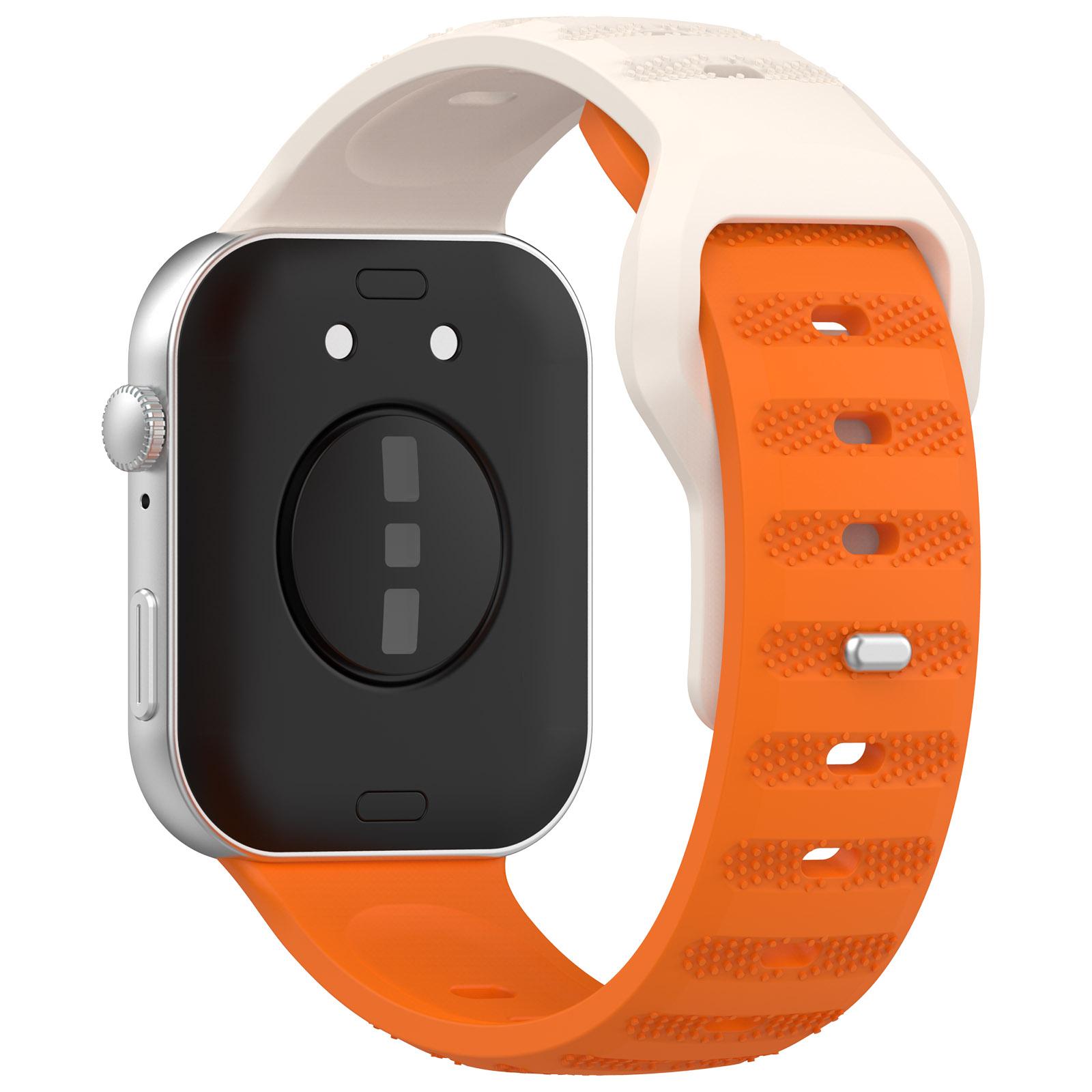 

KALEBOL For Huawei Watch Fit 3 Silicone Watch Band Spot Patterned Wrist Strap E