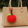 Cartoon Bag Pendant Mango Plush Key Ring Creative Fruit Key Chain  Women