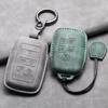 Leather Car Key Case Cover Holder Shell Keychain for Land Rover Range Rover Sport Discovery 3 4 Elander 2 Evoque Accessories